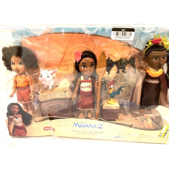 Disney Moana 2 Moana, Loto & Matangi 3 Petite 6" Dolls Gift Set - SEE PHOTOS - Picture 5 of 6